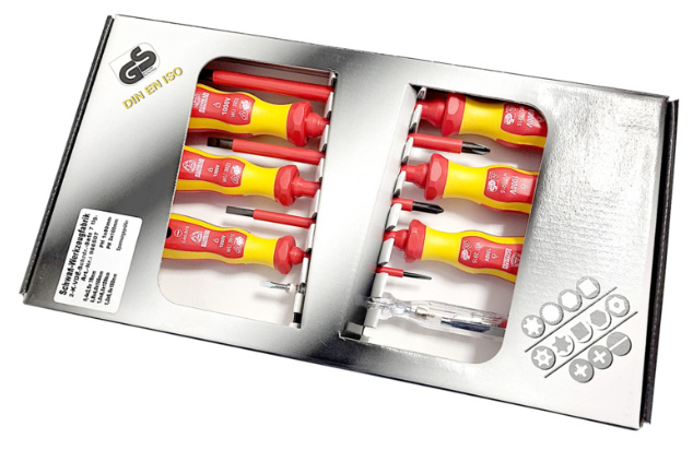 Elektroschroevendraaiers (7 dlg) (VDE keurmerk) WS – Schwan