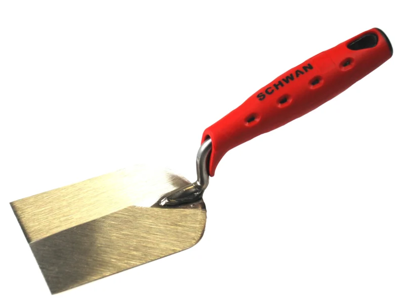 Platschopje gesmeed softgreep RVS Schwan