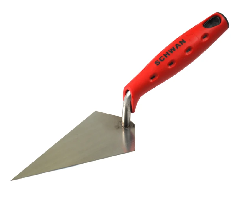 Pleistertroffel Hamburger punt softgreep RVS Schwan