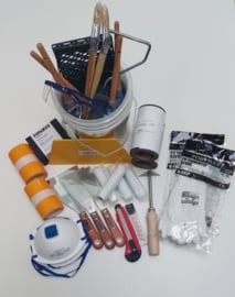 Strijkvat inzet kunststof emmer 2,5 ltr