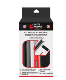 Decoliss kit met pleistermes Decoliss 30 cm x 0,25 mm RVS plus Decoliss pasta roller nylon 18 cm + beugel L’outil parfait