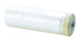 Maskingtape + folie 110 cm. rollengte 33 mtr. FT
