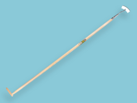 Schoffel rond model verzinkt 14 cm. met steel met hilt 160 x 2,8 cm.