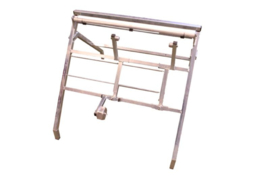 Afplak apparaat 37,5 cm opklapbaar (zware kwaliteit RVS)