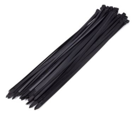 Kabelbinders / Tie- wraps 500mm x 9mm zwart 50 stuks